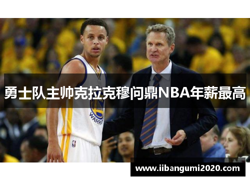 勇士队主帅克拉克穆问鼎NBA年薪最高